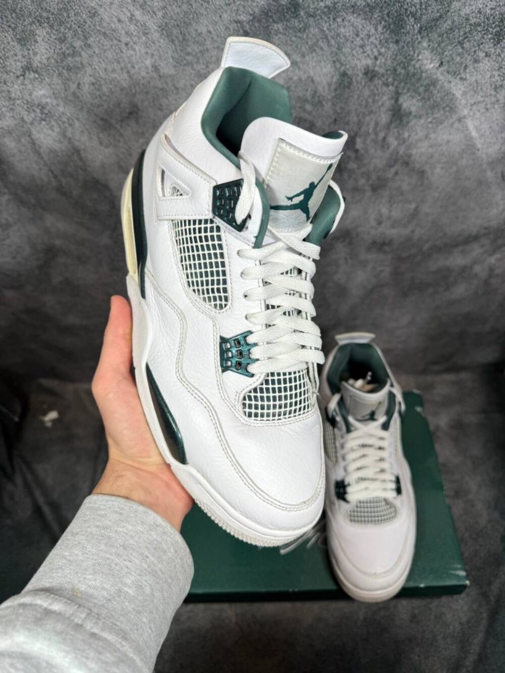 Size 12 | Jordan 4 Oxidized Green With Box | Pre-Owned